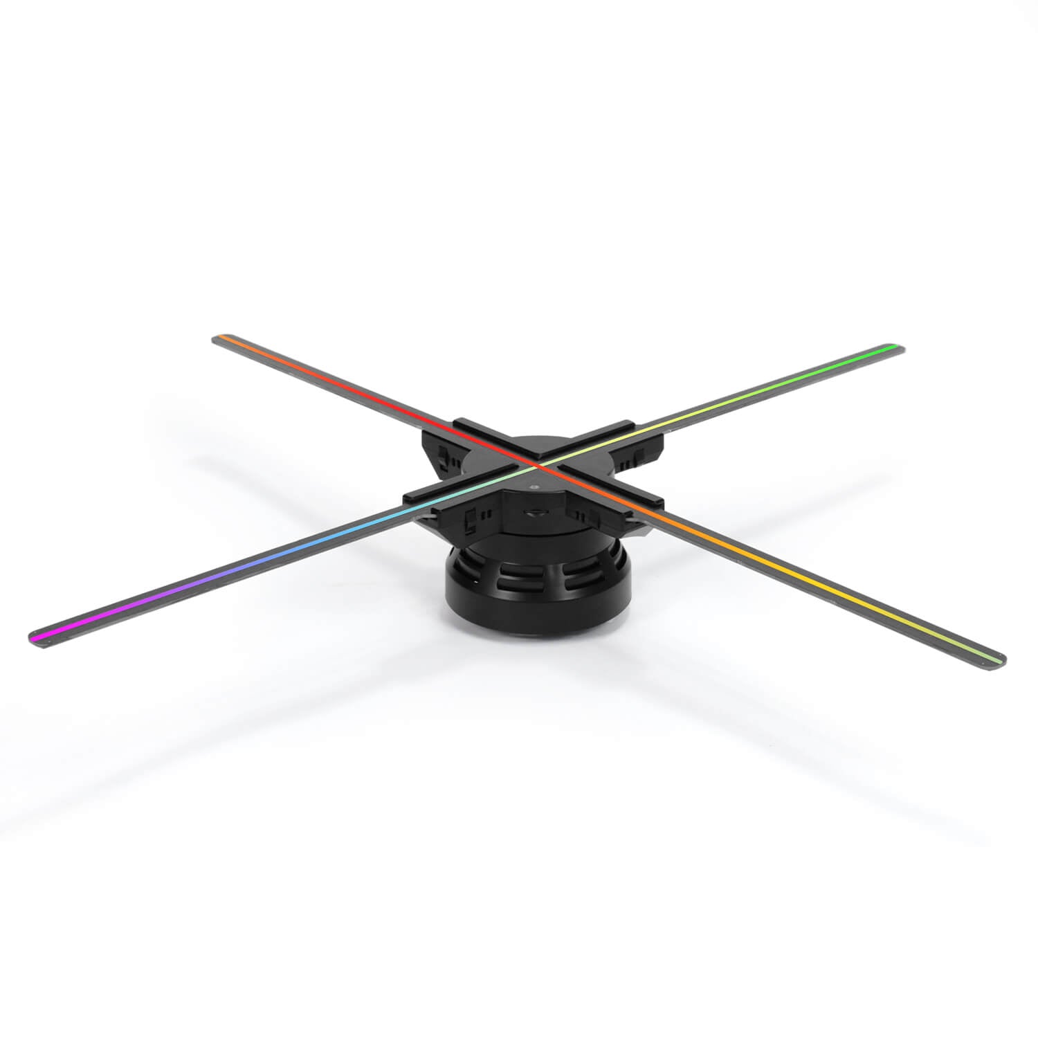 25.59“ Rotating Hologram LED Fan OD 65CM Display with Bluetooth & Wi-Fi Control