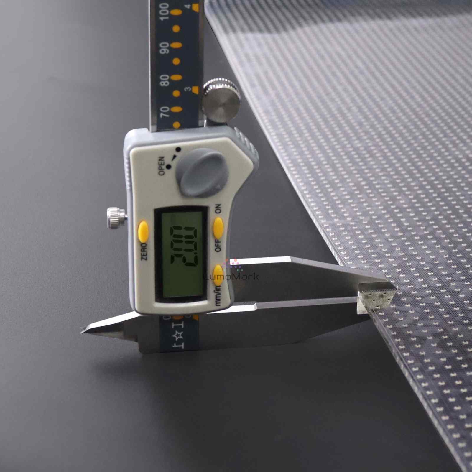 Indoor Flexible Adhesive LED film Display Handheld Sample Kit Demo Testing For Customized Project