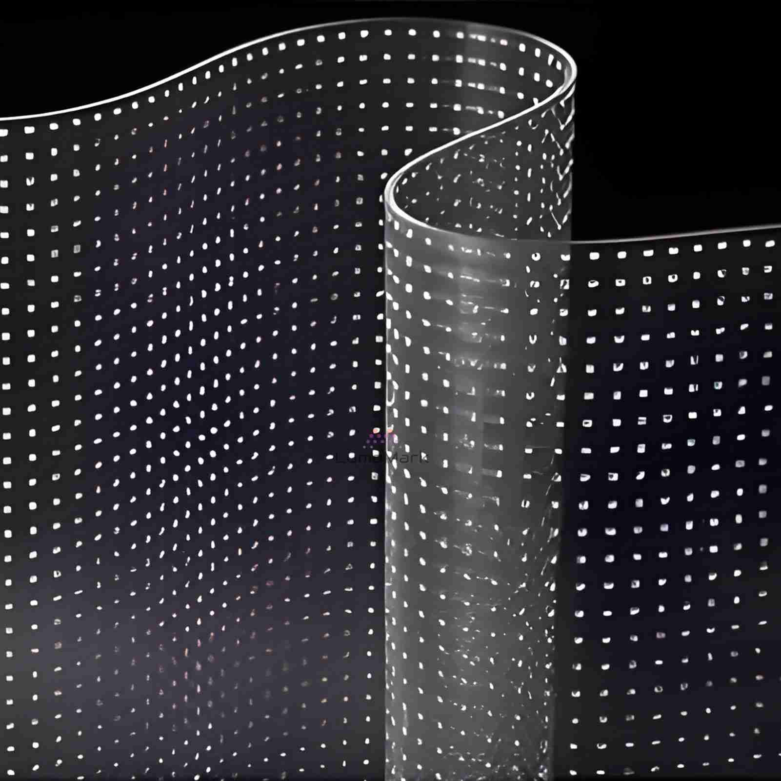 Indoor Flexible Adhesive LED film Display Handheld Sample Kit Demo Testing For Customized Project