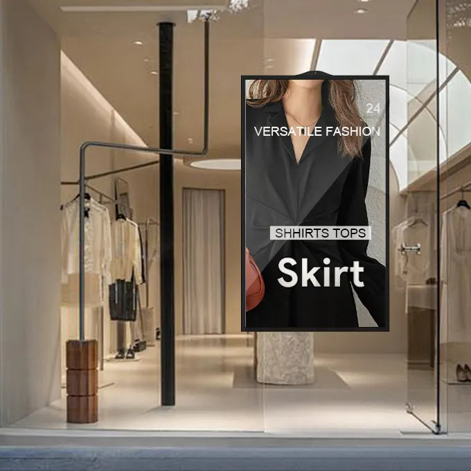 High Brightness LCD Window Display