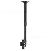 3D-F Series Stand & Mount Options for 3D Hologram Fan | Floor Stand / Ceiling Mount (No Housing) | Compatible with F Series ≤100cm(39.4inch) | Black Finish