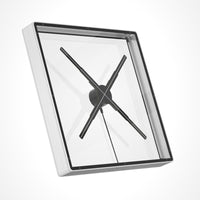 3D-F Series Ceiling Mount with Square Protective Housing | Compatible with F Series ≤80cm 3D Hologram Fans | Enclosed Safety Design