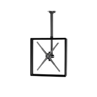 3D-F Series Ceiling Mount with Square Protective Housing | Compatible with F Series ≤80cm 3D Hologram Fans | Enclosed Safety Design