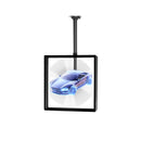 3D-F Series Ceiling Mount with Square Protective Housing | Compatible with F Series ≤80cm 3D Hologram Fans | Enclosed Safety Design