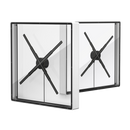 3D-F Series Ceiling Mount with Square Protective Housing | Compatible with F Series ≤80cm 3D Hologram Fans | Enclosed Safety Design