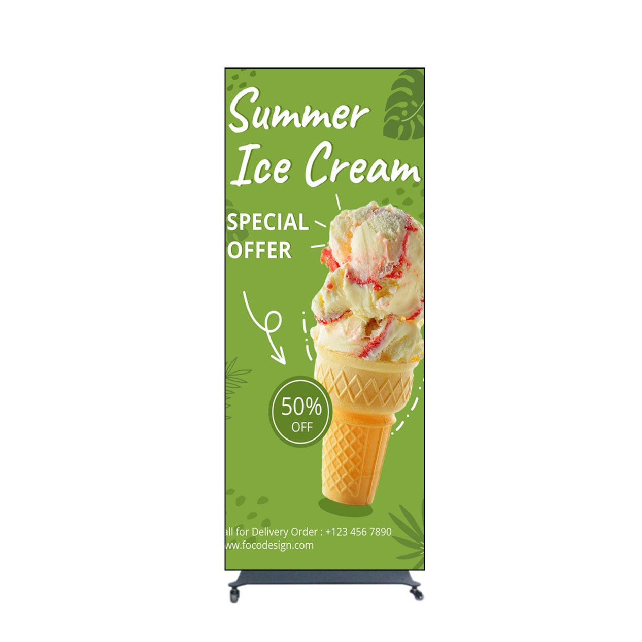 LP-S Series Indoor Splicing LED Poster Sign | 960×1920mm Plug-in | P1.25 / P1.53 / P1.86 / P2.5 | Acrylic Cover | High Brightness Digital Display