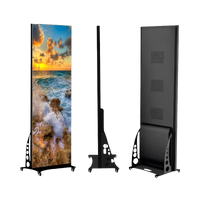 LP-B Series Indoor LED Poster Sign | 640×1920mm | P1.25 / P1.53 / P1.86 / P2.5 | Plug-in | Non-Splicing | Acrylic Cover