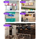 65" Indoor Wall-Mount LCD Digital Poster | Android RK3568 2GB+16GB | Non-Touch / Infrared / Capacitive Touch | CMS Software | VESA Mount