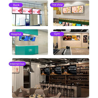 65" Indoor Wall-Mount LCD Digital Poster | Android RK3568 2GB+16GB | Non-Touch / Infrared / Capacitive Touch | CMS Software | VESA Mount