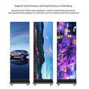 LP-TR Series LED Tri-Fold Visual Poster Display | 1280×1920mm Foldable Panel | P1.53 / P1.86 / P2 / P2.5 | GOB Panel | Portable Indoor Kiosk Use