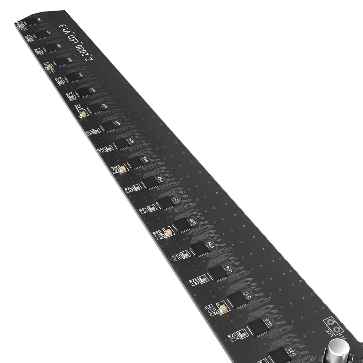 FLC Series Small Size 42cm (16.5 inch) | 3D Holographic LED Fan | 2-Pack Fans with Outdoor Double-Sided Mounting Bracket | Commercial Holographic Signage | 2 Blades