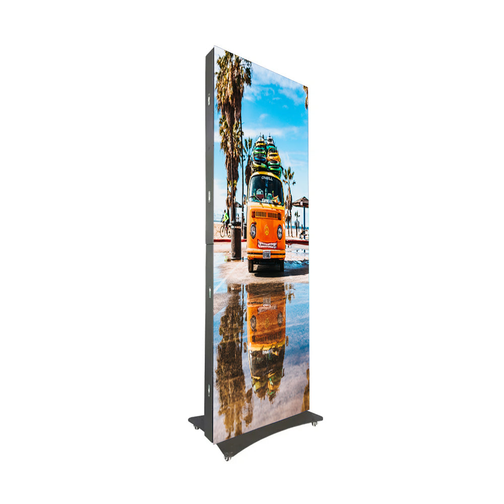 LP-OD Series LED Visual Poster Display | P2.5 / P3.076 / P4 | Outdoor Waterproof Kiosk Display | Heavy-Duty Outdoor Use
