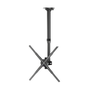 FLA Series Medium Size 70cm to 99cm (27.6–39 inch) | 3D Holographic LED Fan | Fan Only / Tripod Floor Stand / Ceiling Mount | Business Holographic LED Fan | 4 Blades