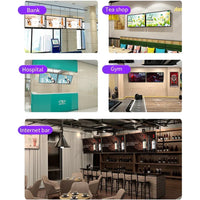 98" Indoor Wall-Mount LCD Digital Poster | Android RK3568 2GB+16GB | Non-Touch / Infrared Touch | CMS Software | VESA Mount