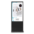 50‘’ Indoor Single-Sided Floor-Standing LCD Digital Poster with Wheel Stand | Android RK3568 2GB+16GB | Non-Touch / Infrared / Capacitive Touch | CMS Preinstalled