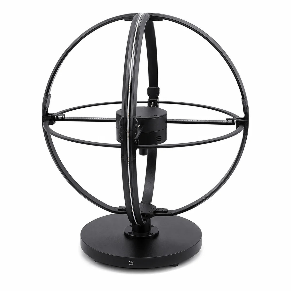 SPHC Series Medium Size 50cm (19.7 inch) | 3D Holographic LED Fan | Fan Only with Base | Business Holographic LED Fan | 4 Blades
