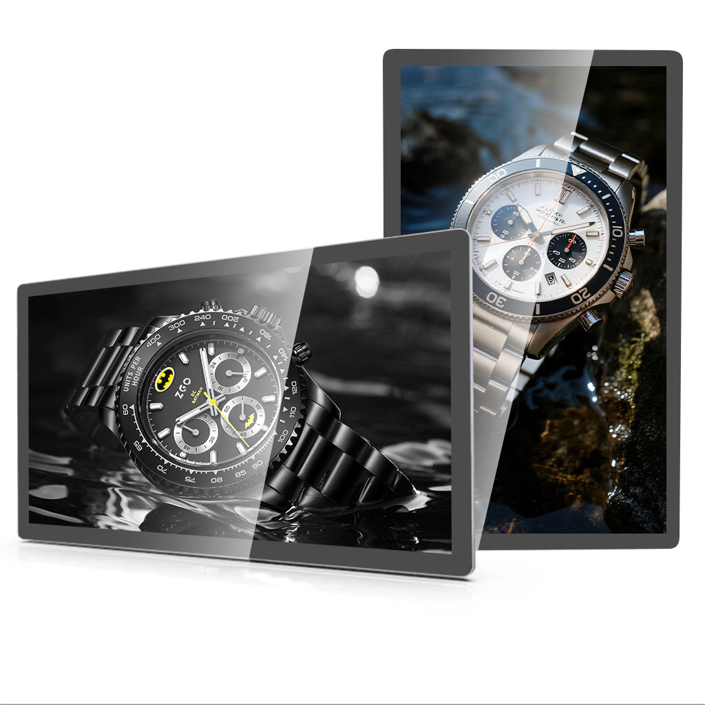 32" Indoor Wall-Mount LCD Digital Poster | Android RK3568 2GB+16GB | Non-Touch / Infrared / Capacitive Touch | CMS Software | VESA Mount