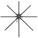 FLS Series Large Size 150cm to 180cm (59.1–70.9 inch) | 3D Holographic LED Fan | Fan Only / Fan with Dual-Pole Mobile Stand | Smart Advertising Holographic Display | 8 Blades