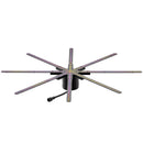 FLC Series Large Size 130cm to 196cm (51.2–77.2 inch) | 3D Holographic LED Fan | Fan Only / Dual-Pole Mobile Stand | Commercial Holographic Signage | 8 Blades