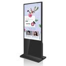 55‘’ Single-Sided Indoor Movable LCD Digital Poster | | Android RK3568 2GB+16GB | Non-Touch / Infrared / Capacitive Touch | CMS Preinstalled