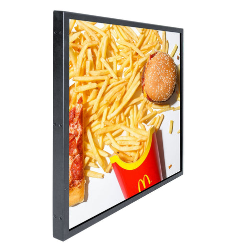 SQ Series 29.6 Inch 1:1 Square LCD Digital Display Screen – 531×531mm Viewable | Optional Capacitive Touch | Cloud / App / USB Disk Playback