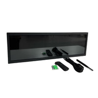28.6 Inch Ultra-Wide Android LCD Shelf Screen – 698.4×203.7mm Viewable Stretched Bar Display | Optional Touch | Cloud / USB / App Control