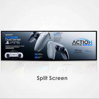 56.6 Inch Commercial Android Stretched LCD Bar Display – 1431×160mm Viewable Ultra-Wide Shelf Screen | Cloud / USB / Mobile App Control