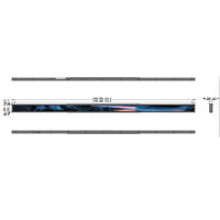47.1 Inch Commercial Android Stretched LCD Bar Display – 1209×50mm Viewable Ultra-Wide Shelf Screen | Cloud / USB / App Control