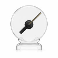 FLA Series Small Size 11cm to 42cm (4.3–16.5 inch) | 3D Holographic LED Fan | Desktop Stand with Transparent Protective Cover | Shop Display Holographic Fan | 2 Blades