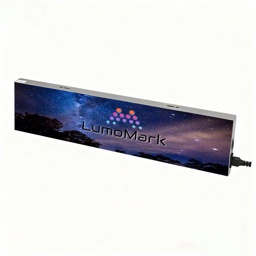 LL-S Series Frameless LED Shop Signage – P1.86 · 160×960mm | Ultra-Thin GOB Screen for Store Windows & Retail Interiors