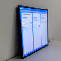 SQ Series 26.5 Inch Square LCD Digital Screen Display – 476×476mm Viewable | Cloud / App / USB Disk Playback