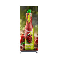 LP-S Series Indoor Splicing LED Visual Poster Display | 960×1920mm Plug-in | P1.25 / P1.53 / P1.86 / P2.5 | Acrylic Cover | High Brightness Digital Display