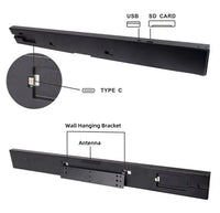 47.1 Inch Commercial Android Stretched LCD Bar Display – 1209×50mm Viewable Ultra-Wide Shelf Screen | Cloud / USB / App Control
