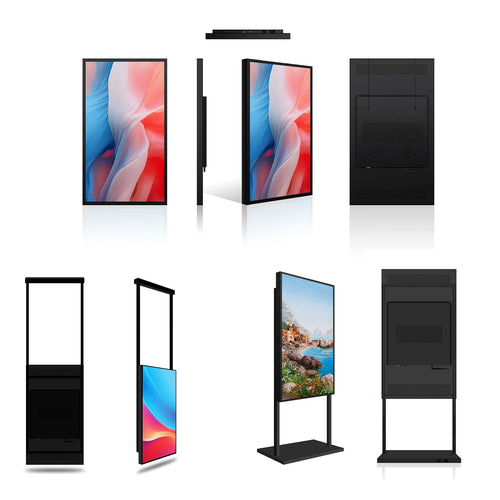 49" Single-Sided 2500nits High Brightness LCD Window Display, Android RK3568 2G+32G, Non-Touch, Cloud/APP/USB, Wall-Mount/Floor Stand/Suspended Installation