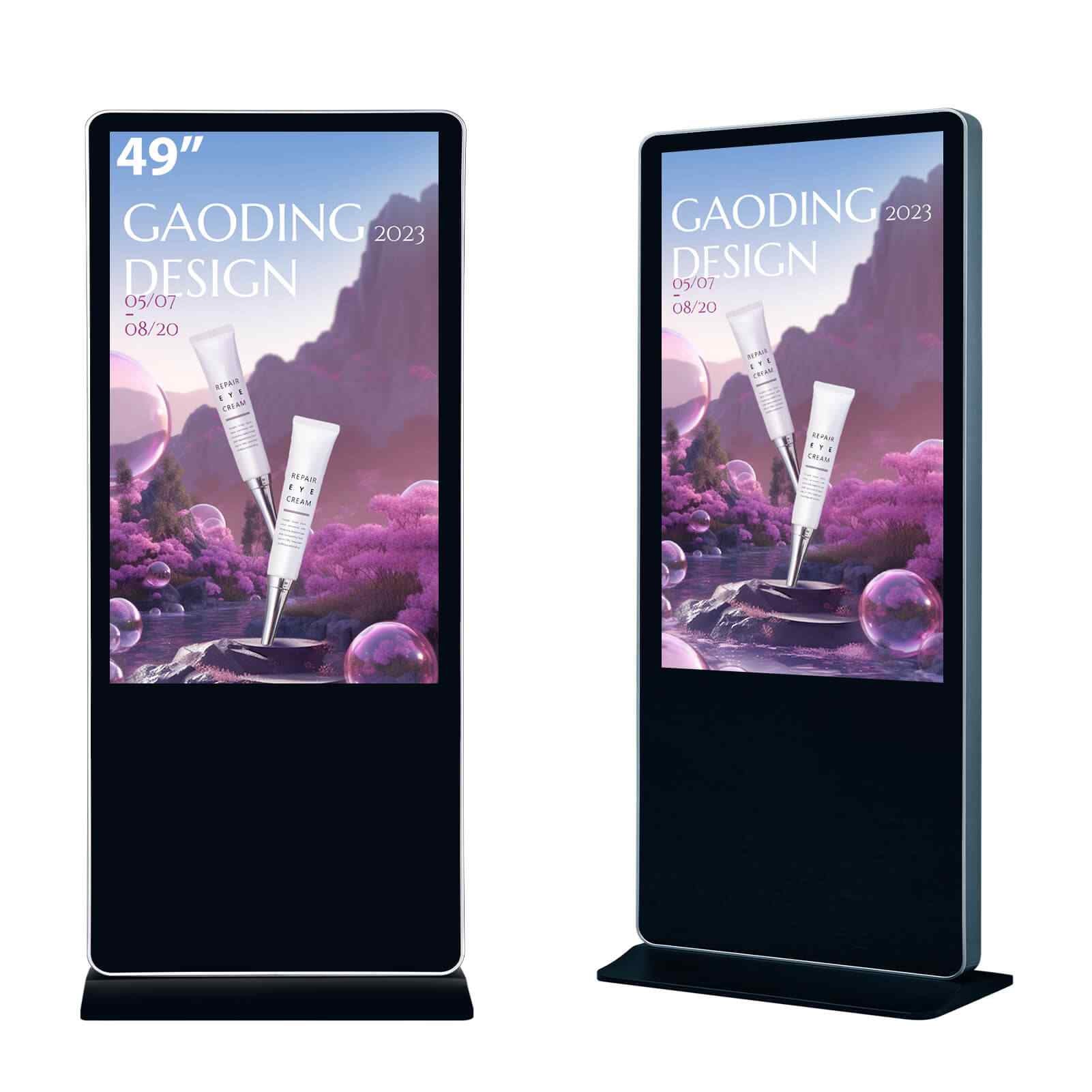 32" LCD Indoor Digital Media Display Advertising Poster