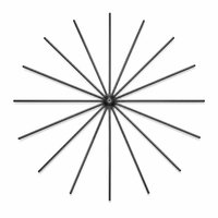 FLC Series Extra Large Size 280cm (110.2 inch) | 3D Holographic LED Fan | Fan Only | Smart Advertising Holographic Display | 16 Blades