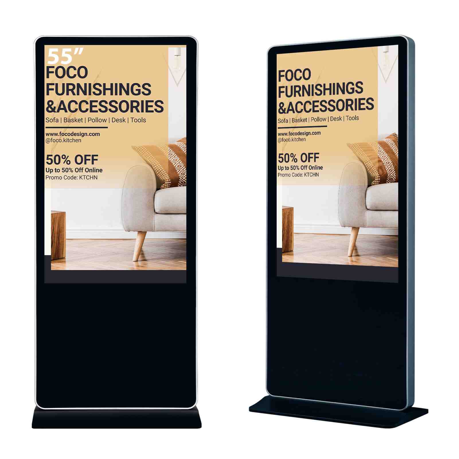 Outdoor P4 LP Series C307 Digital Signage Poster 640 x 1920mm
