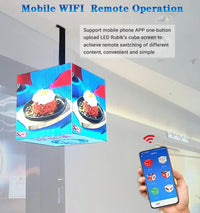 MC Series Multi-Option Magic Cubic LED Display –480mm | P2.5 | 5 Face | Indoor| Display Cube for Retail & Events