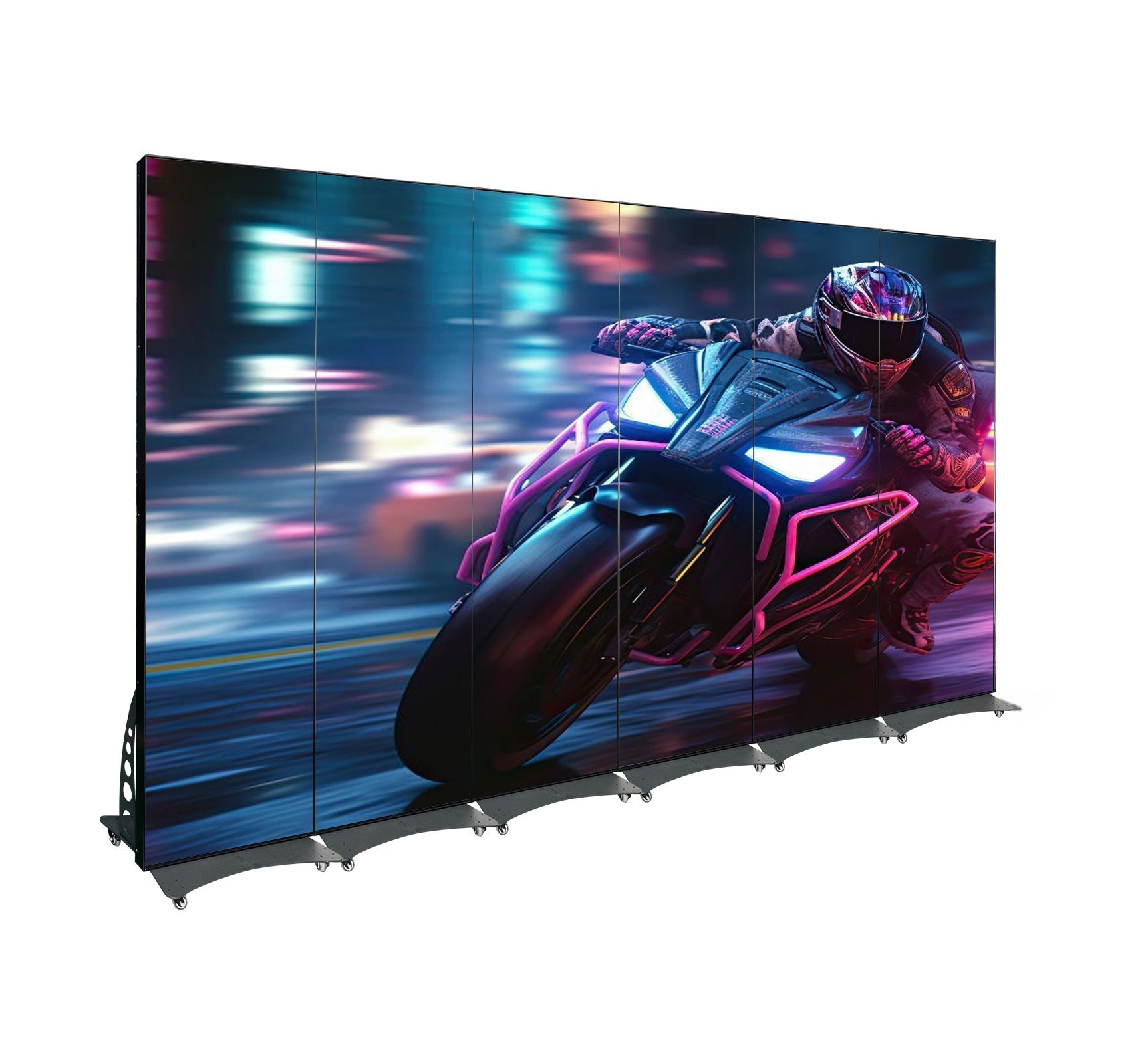 LP-GOB Series Magnetic LED Display Wall | 3840×1920mm (12.6FT × 6.3FT) | P1.86 / P2.5 | GOB Surface | Easy Assembly | Turnkey LED Kit for Stage & Church