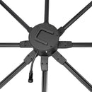 FLS Series Large Size 150cm to 180cm (59.1–70.9 inch) | 3D Holographic LED Fan | Fan Only / Fan with Dual-Pole Mobile Stand | Smart Advertising Holographic Display | 8 Blades