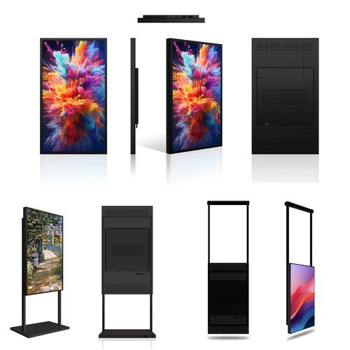 75" Single-Sided 2500nits High Brightness LCD Window Display Advertising Monitor, Android RK3568 2G+32G, Non-Touch, Cloud/APP/USB, Wall-Mount/Floor Stand/Suspended Installation