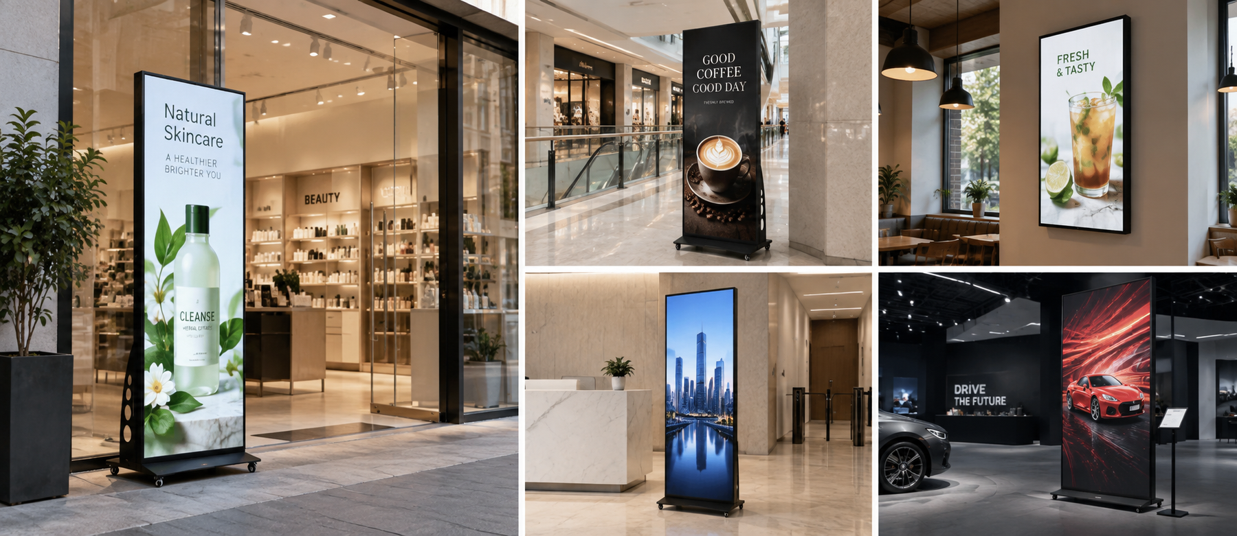 Shopping Malls & Commercial Spaces