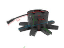 FLS Series Large Size 150cm to 180cm (59.1–70.9 inch) | 3D Holographic LED Fan | Fan Only / Fan with Dual-Pole Mobile Stand | Smart Advertising Holographic Display | 8 Blades