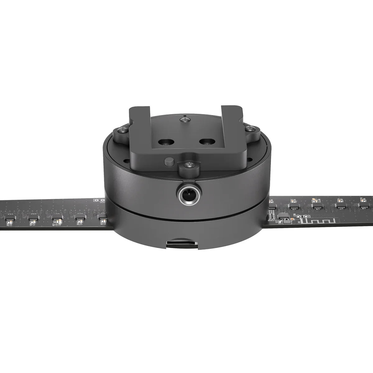 FLC Series Small Size 42cm (16.5 inch) | 3D Holographic LED Fan | 2-Pack Fans with Outdoor Double-Sided Mounting Bracket | Commercial Holographic Signage | 2 Blades