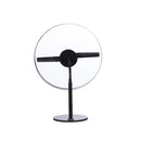 FLA Series Small Size 11cm to 42cm (4.3–16.5 inch) | 3D Holographic LED Fan | Desktop Stand with Transparent Protective Cover | Shop Display Holographic Fan | 2 Blades