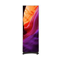 LP-BAT Series LED Visual Poster Display | 640×1920mm / 960×1920mm | P1.25 / P1.53 / P1.86 / P2.5 | Battery Powered | No Plug Needed | Splicing-Capable