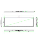 88 Inch Extra-Large Ultra-Wide Android LCD Bar Display – 2158.85×607.2mm Viewable Stretched Shelf Screen | Cloud Platform, USB & App Control