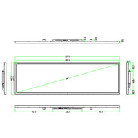 88 Inch Extra-Large Ultra-Wide Android LCD Bar Display – 2158.85×607.2mm Viewable Stretched Shelf Screen | Cloud Platform, USB & App Control