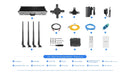 FLS Series Medium Size 65cm to 100cm (25.6–39.4 inch) | 3D Holographic LED Fan | Fan Only / Fan with Tripod Floor Stand / Ceiling Mount | Commercial Holographic Signage | 4 Blades