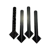 FLC Series Medium Size 47cm to 100cm (18.5–39.4 inch) | 3D Holographic LED Fan | Fan Only / Tripod Floor Stand / Ceiling Mount | Commercial Holographic Signage | 4 Blades